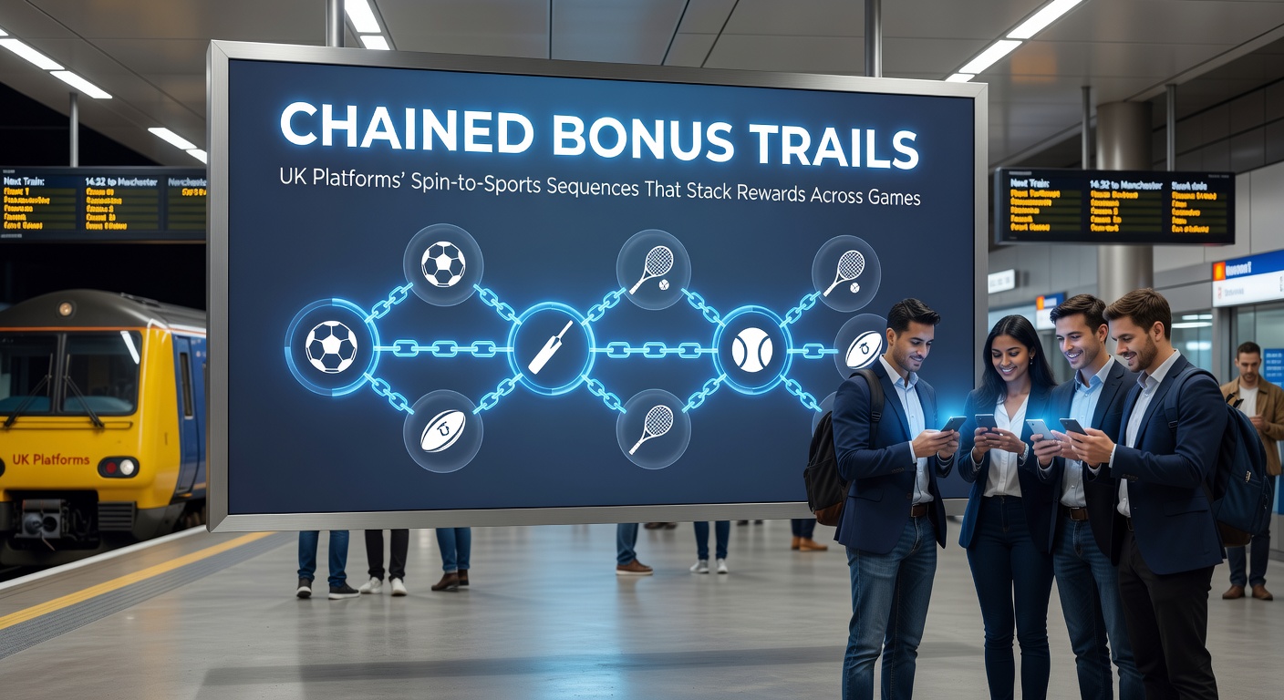Diagram illustrating the stacking mechanism of rewards from slot spins chaining into multi-level sports betting bonuses