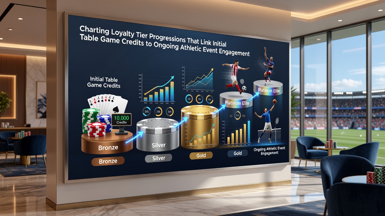 UK digital platform interface displaying loyalty tier status connected to sports event bonus enhancements