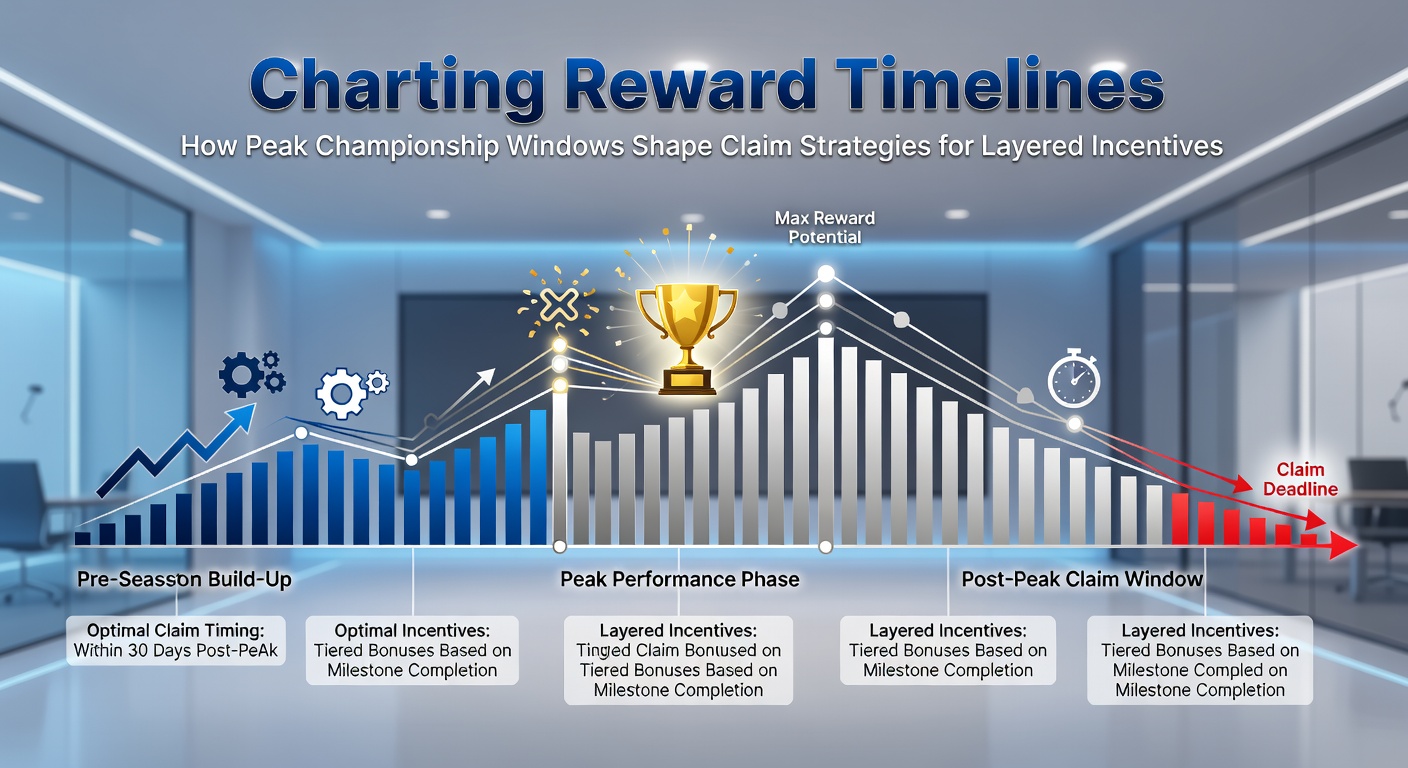 Infographic detailing claim strategies during peak sports windows for UK digital incentives