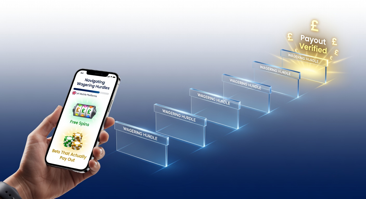 Close-up of mobile betting interface showing free bet activation, wagering calculator, and successful payout notification