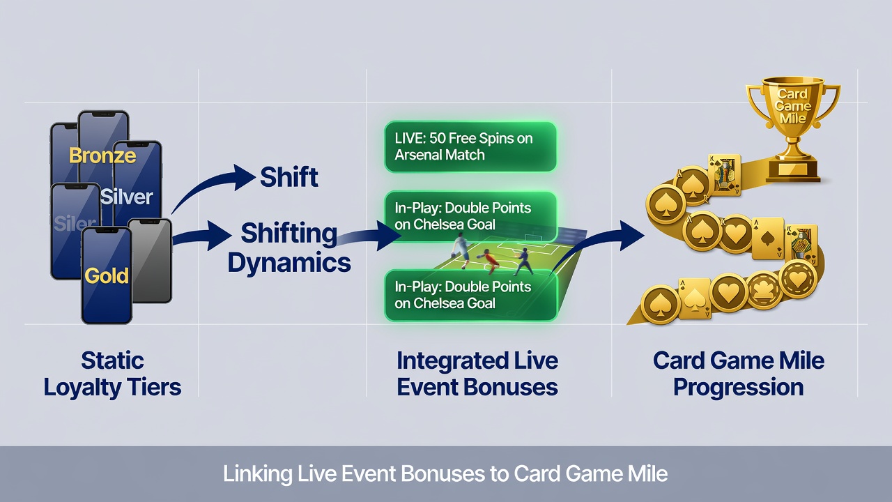 Detailed view of card game milestone achievements unlocking live sports bonuses in a mobile app